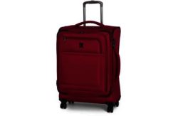 IT Luggage Luxlite Medium 8 Wheel Expandable Suitcase - Red